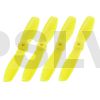 Dal 5045 Bullnose 5 inch V2 2 blade multirotor prop MR1172-Yellow