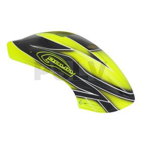 H0351-S Full Size Servo Canopy Black/Yellow Goblin 500