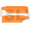 4079-KBDD Extreme Edition Neon Orange 3D Tail Rotor Blades 104mm