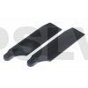 4075 - KBDD Extreme Edition Midnight Black 3D Tail Rotor Blades 96mm