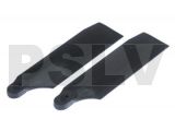 4075 - KBDD Extreme Edition Midnight Black 3D Tail Rotor Blades 96mm
