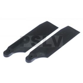 4075 - KBDD Extreme Edition Midnight Black 3D Tail Rotor Blades 96mm