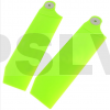 KBDD4082  KBDD Extreme Edition 112mm 700 Tail Blades Neon Lime  