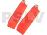 KBDD4085  KBDD Extreme Edition 112mm 700 Tail Blades Neon Orange  