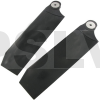 KBDD4087  KBDD Extreme Edition 112mm 700 Tail Blades Midnight Black  