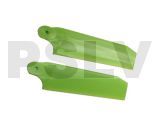 4076 -KBDD Extreme Edition Neon Lime 3D Tail Rotor Blades 104mm
