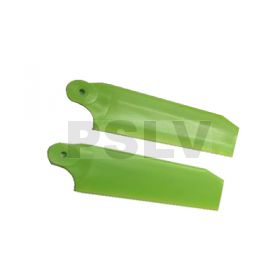 4076 -KBDD Extreme Edition Neon Lime 3D Tail Rotor Blades 104mm