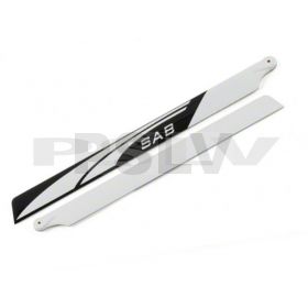 BW0500 SAB 500mm WHITE New Style Blade Goblin 500  
