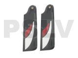 P0410R SAB 80mm Carbon Fibre Tail Blades  