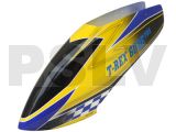 FUC-TX6001EPro - FUSUNO BLUE RACING Airbrush Fiberglass canopy Trex 600E Pro 