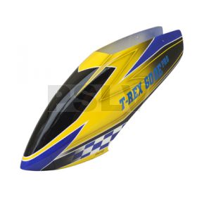 FUC-TX6001EPro - FUSUNO BLUE RACING Airbrush Fiberglass canopy Trex 600E Pro 