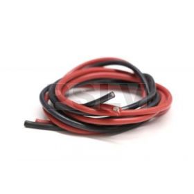  QW0012-Silicone Wire 18 awg 1 m red and 1 m black