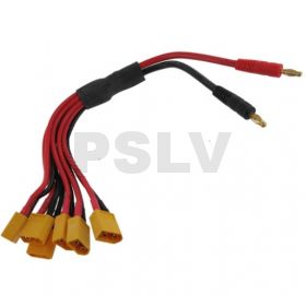 QACC0005 - XT 60 Parallel Charge lead 6 output 