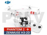  11689  DJI Phantom 2 Quadcopter  Zenmuse H3 3D Gimbal RTF Combo
