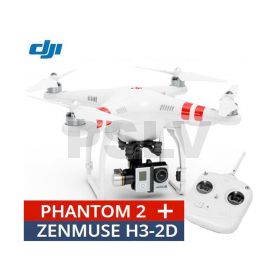  11689  DJI Phantom 2 Quadcopter  Zenmuse H3 3D Gimbal RTF Combo