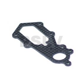 FUP-284 - Fusuno 2mm Carbon Fiber Tail Rotor Case Logo 600