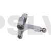 LX0502 Lynx Heli GOBLIN 500 Precision Tail Bell Crank Lever Silver