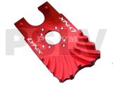 LX0620  Lynx Heli Innovations GOBLIN 500 Cooled Motor Mount Red  