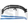  A102  HT Unbreakable Landing Set Black with blue skids  30&50  