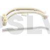  A105  HT Unbreakable Landing Set White with silver skids 30/50  