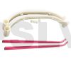 A107 HT Unbreakable Landing Set White with red skids 30/50 
