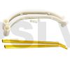 A110  HT Unbreakable Landing Set White with gold skids 30/50  