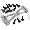 HPAT70003 - Heli Option CNC Frame Mounting Block Front  Middle T-rex 700E