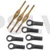 HPTB012  Heli Option Titanium Turnbuckles for T-REX 550 swashplate  