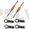 HPTB005 Heli Option Titanium Turnbuckles (M2.5 x 71mm) (2Pcs)