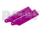 JRH61889 Purple Tail Rotor Blade 450 Size