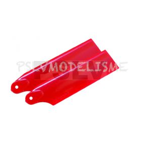 JRH61890 Red Tail Rotor Blade 450 Size