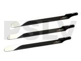 JRH83167  JR Forza 450 3 X Carbon Main Rotor Blades 325mm  