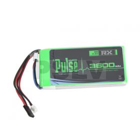 PLURX-36002  PULSE 3600mAh 7.4V RX Ultra Power Series  