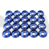LX0238 Lynx Heli Innovations Frame C Washer M3 Blue 20pcs