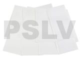 LX0248  Lynx Heli Hook & Loop Adhesive Pad 50x100 - (10H + 12L) White  
