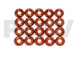 LX0263 - Frame C Washer M2.5  Orange - 20pcs 