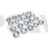  LX0208 - Lynx Heli Innovations Frame C Washer M2,5 - Silver - 20pcs 