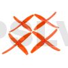 Dal 5040 5 inch 4 blade multirotor prop Q5040 MR1223- Orange