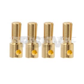 Q-C-0073 Quantum 3.5mm Bullet High Efficiency Connectors 4pcs per pack  