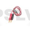 Q-CL-0020 - Charge cord RX Futaba 22awg pvc wire L=500mm  