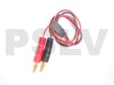 Q-CL-0020 - Charge cord RX Futaba 22awg pvc wire L=500mm  