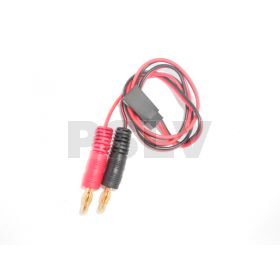 Q-CL-0020 - Charge cord RX Futaba 22awg pvc wire L=500mm  