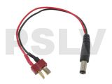 Q-LP-0025 - DC(5.5*2.1mm) to Deans male 22AWG Silicone Wire 150mm