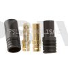Q-C-0072 Quantum Individual 3.5mm connectors Black male and female