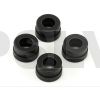 PV1339 	 Thunder Tiger 80 Durometer Outer Damper Set (Black) (4) 