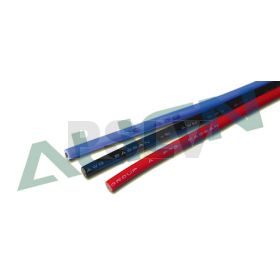 E12020A  	 16AWG silica gel wire(red/blue/black,70cm) 