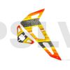 FUP-271 - FUSUNO Infinite Fire Fiberglass 1.2mm Fin Set Trex 450 Sport