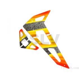 FUP-271 - FUSUNO Infinite Fire Fiberglass 1.2mm Fin Set Trex 450 Sport