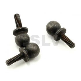 MA0103 - 2x5.3mm Threaded Steel Ball-L Set (3ps)