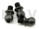 MA0101 - M2 x 5.3 Threaded Steel Ball Stud (3ps)